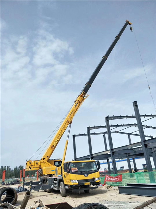 环县超高层建筑钢结构吊装案例